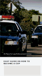 Mobile Screenshot of lawenforcementjock.com